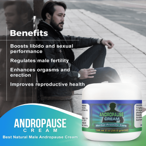 Andropause Cream Increase Male Libido Infographics